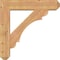 Ekena Millwork Olympic Craftsman Smooth Bracket w/ Offset Brace, Western Red Cedar, 7 1/2"W x 34"D x 34"H BKT0806X34X34OLY04SWR - alternate 4